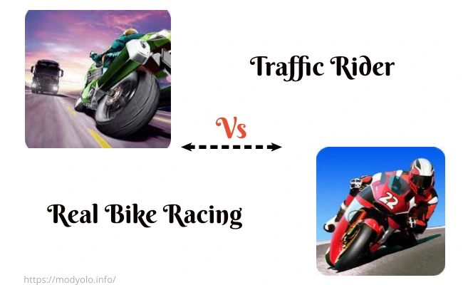 Traffic Rider vs Real Bike Racing Feature Image